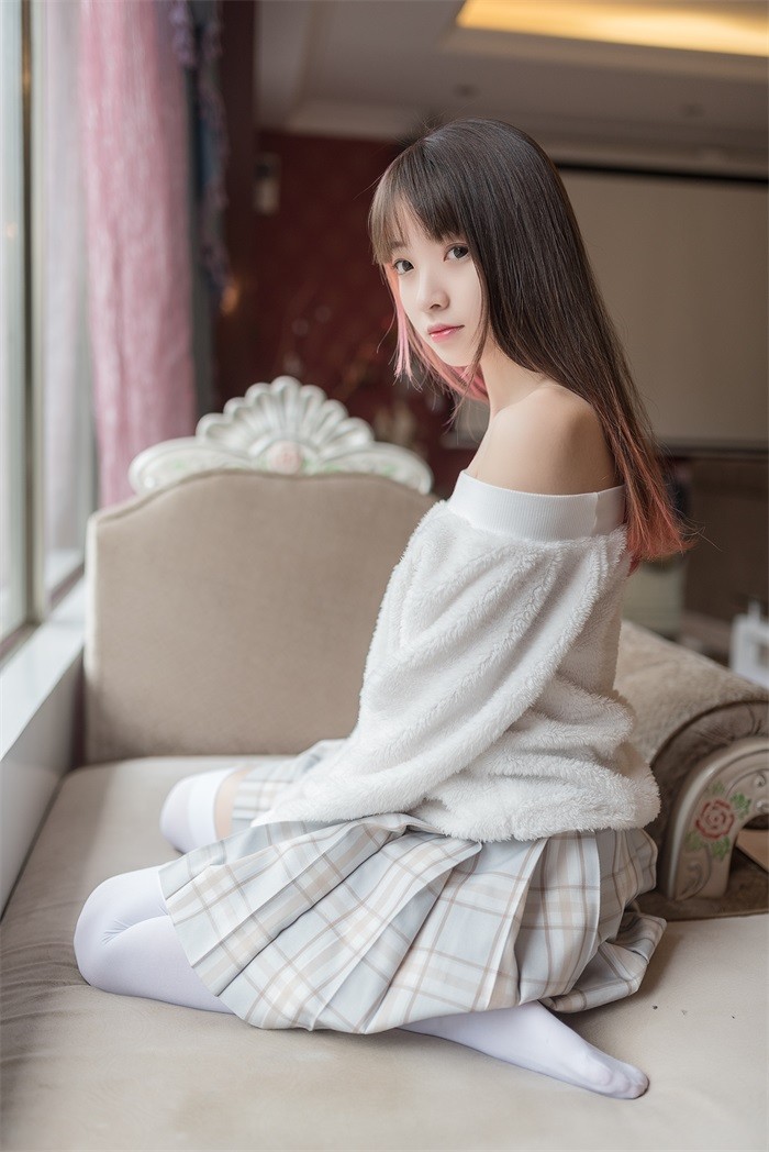 风之领域精品写真@No.013 清纯可爱的白丝小解解 [49P/78.3MB]插图2