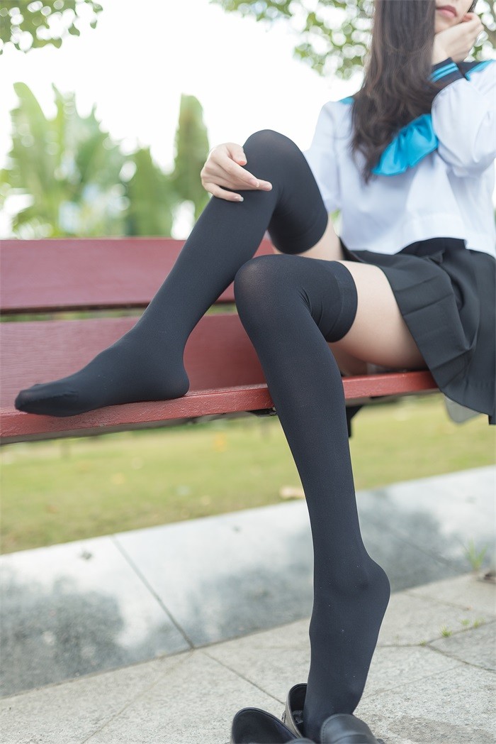 风之领域精品写真@No.003 公园校服黑丝 [39P/77.9MB]插图2