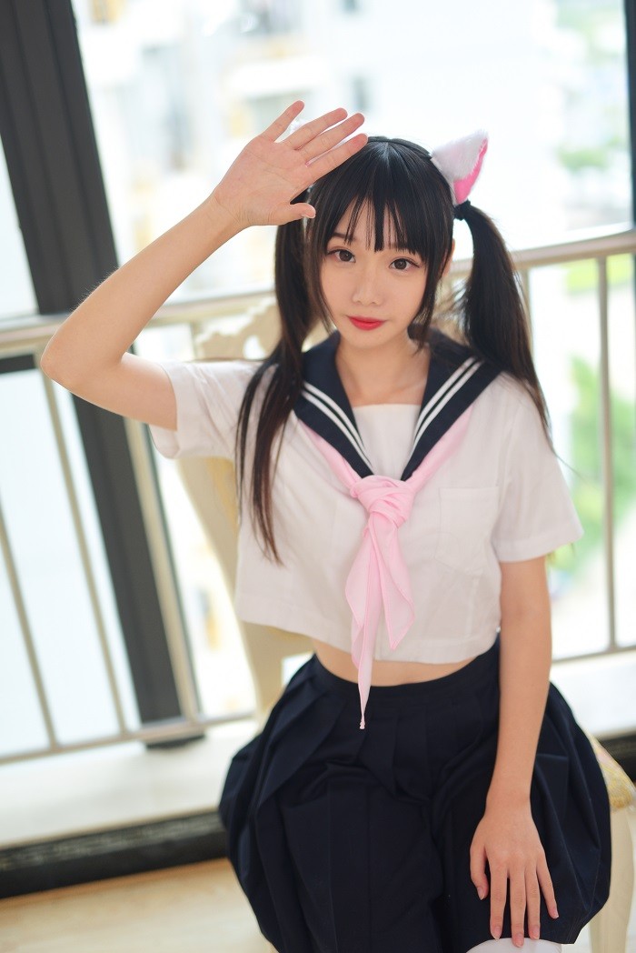 风之领域精品写真@No.161 喵喵校服少女 [50P/262MB]插图2