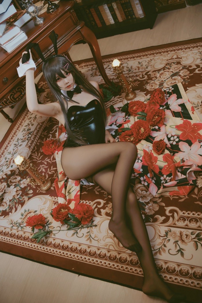 风之领域精品写真@No.198 黑丝兽耳兔女郎 [38P/433MB]插图2