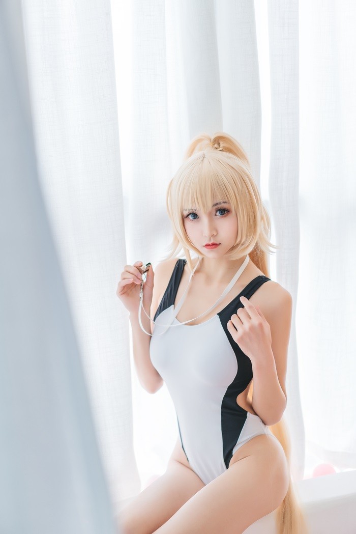 风之领域精品写真@No.181 黑白条纹泳装 [39P/362MB]插图2