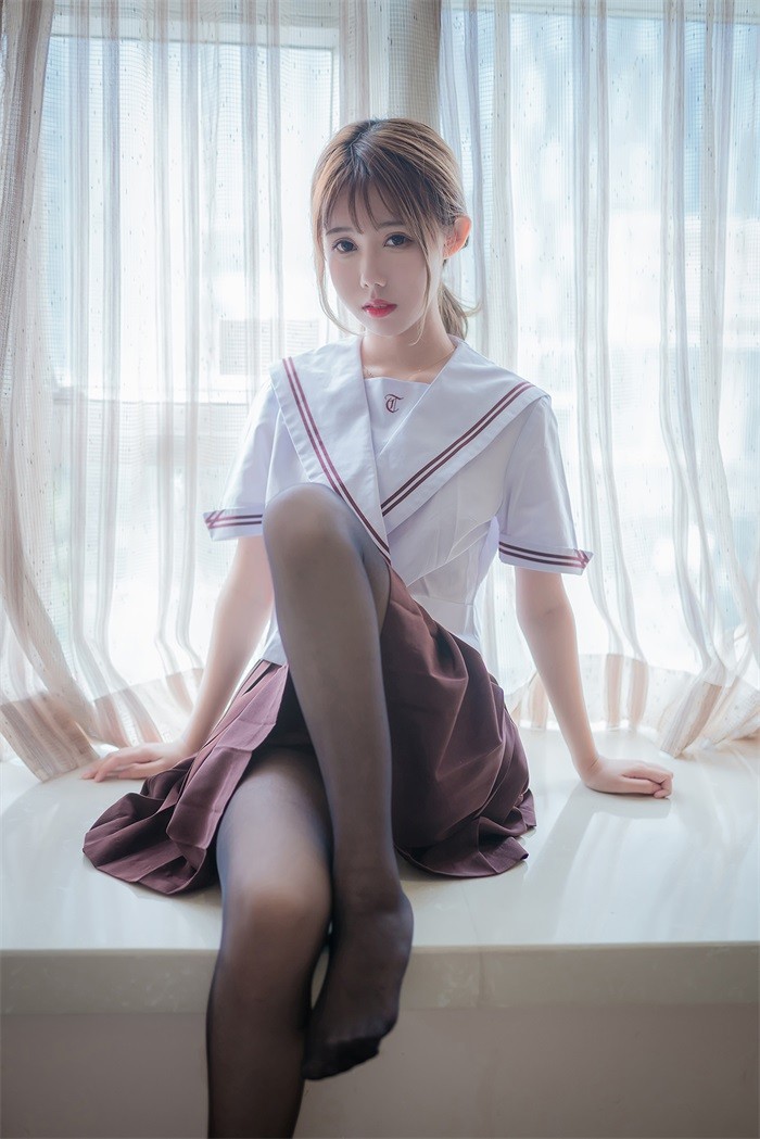 风之领域精品写真@No.129 黑丝系至服小解解 [45P/100MB]插图2