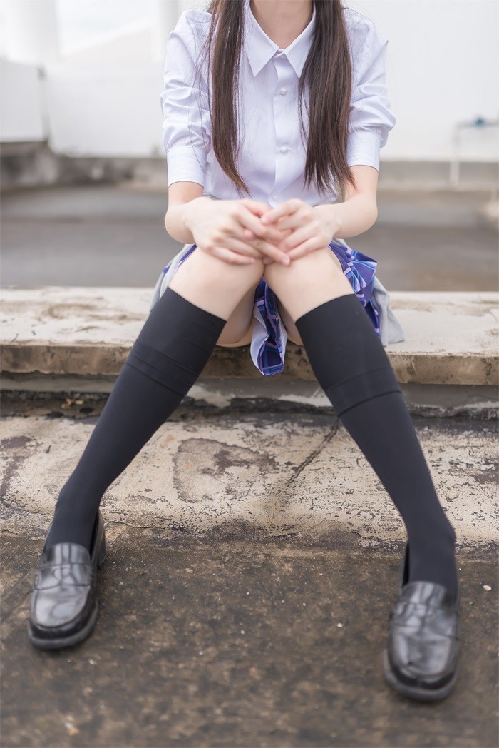 风之领域精品写真@No.168 紫色格子裙 [39P/128MB]插图2