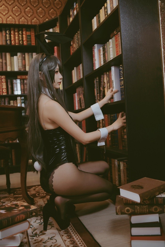 风之领域精品写真@No.198 黑丝兽耳兔女郎 [38P/433MB]插图