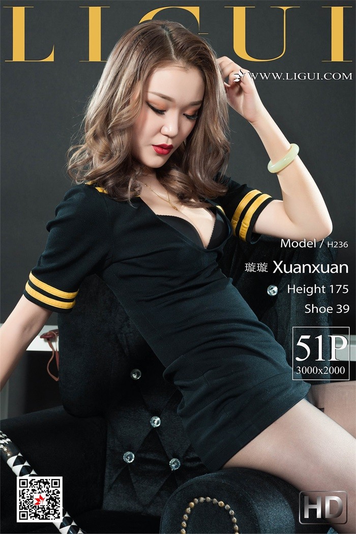 [Ligui丽柜] 2019.02.20 黑丝女王范 Model 璇璇 [61P/52.8MB]插图