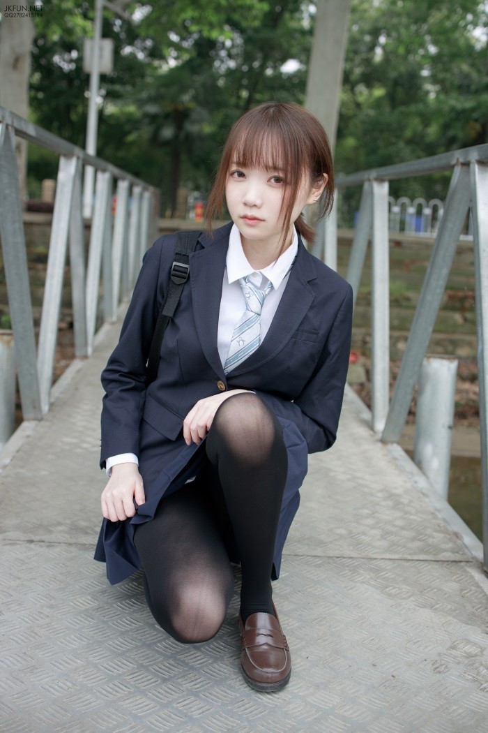 森萝财团精品写真@JKFUN-006 Aika 日系黑丝 [140P/1V/2.90GB]插图1