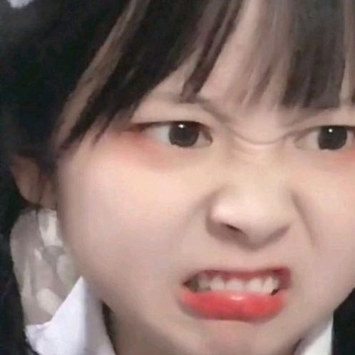 抖音网荭草莓果酱ox表情包，好想让人捏捏她的小脸蛋！插图6