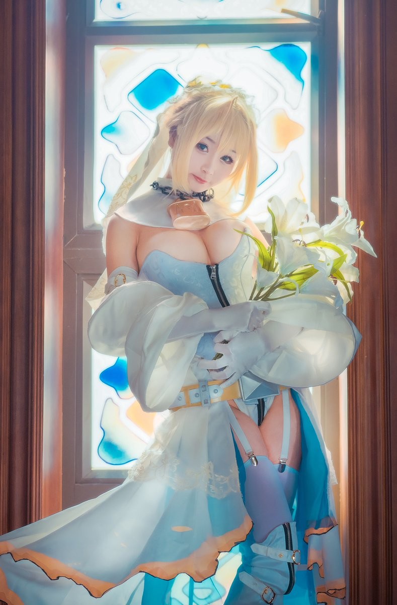 超人气巨乳Coser「Miido 三刀刀」喜欢肉感「索尼子」的你绝不能错过！插图8