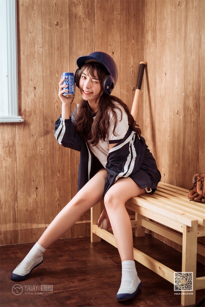 [YALAYI雅拉伊] 2019.09.21 Vol.407 镁钕棒球手 阿橙 [42+1P/440MB]插图1