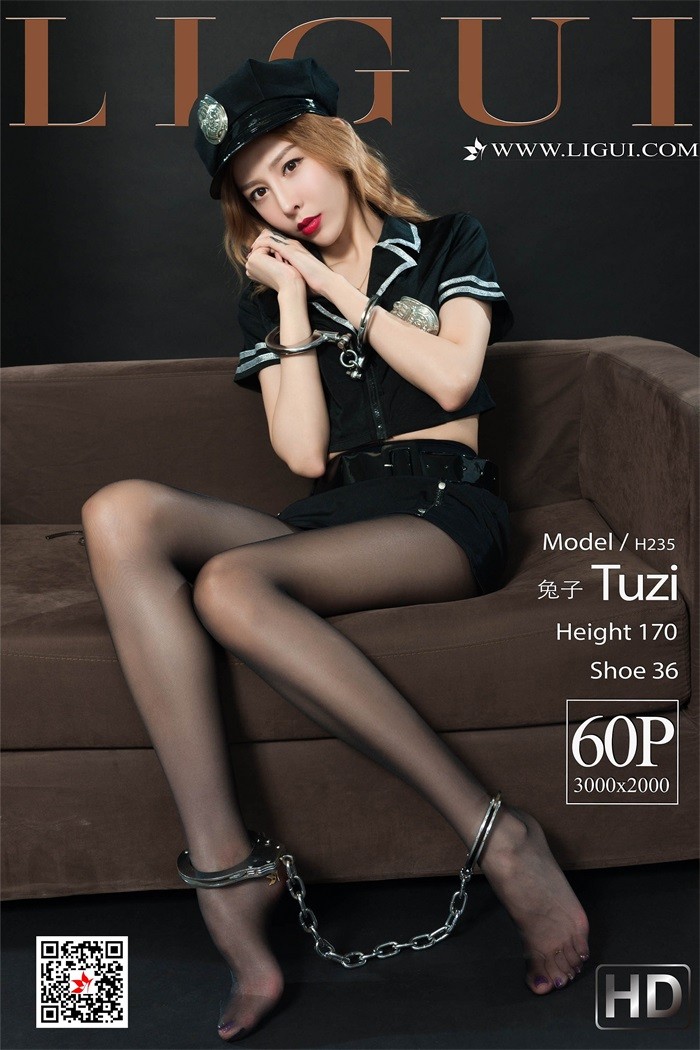 [Ligui丽柜] 2019.08.23 黑丝至服 Model 兔子 [61+1P/41MB]插图