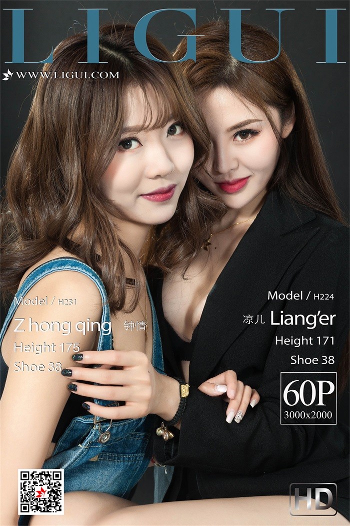 [Ligui丽柜] 2019.08.30 选一个做老婆 Model 钟情&凉儿 [60P/94MB]插图