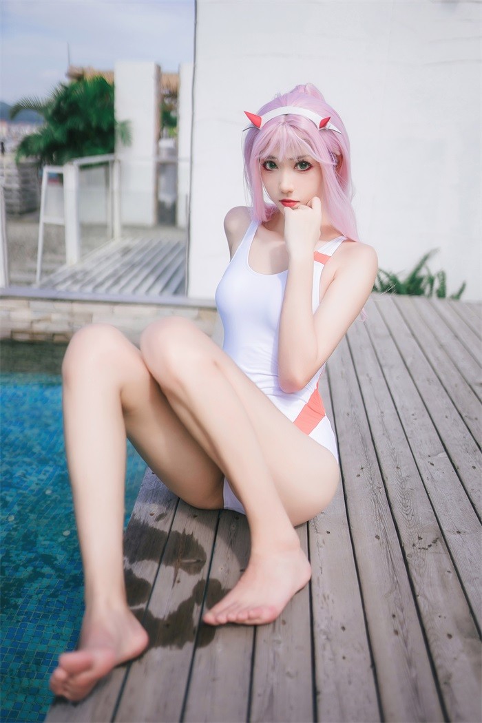 微博红人动漫Coser@南桃Momoko 兽耳泳衣 [31P/60.7MB]插图2