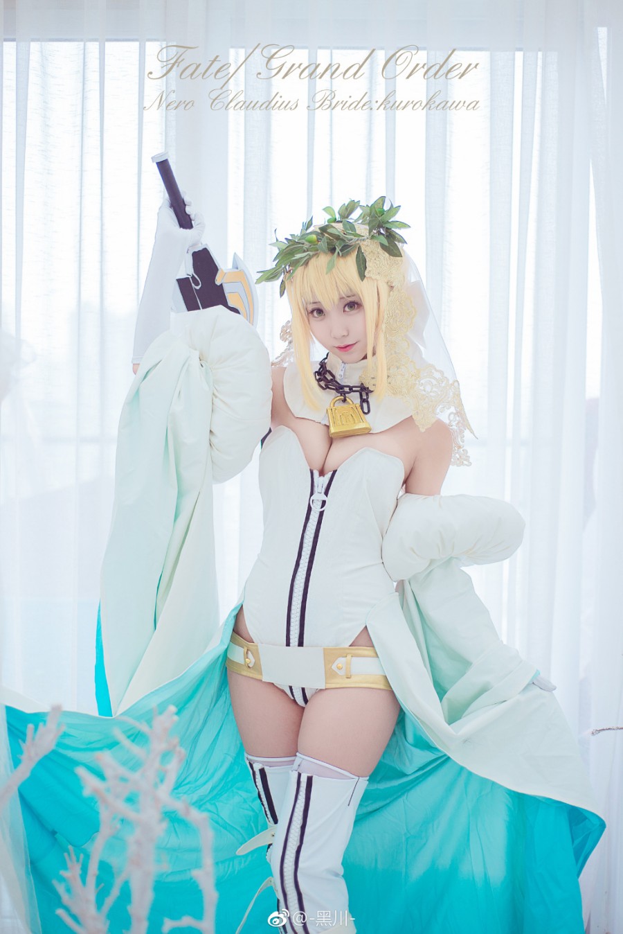 逆天颜值Coser「黑川」呆萌模样让粉丝瞬间恋爱了！插图5