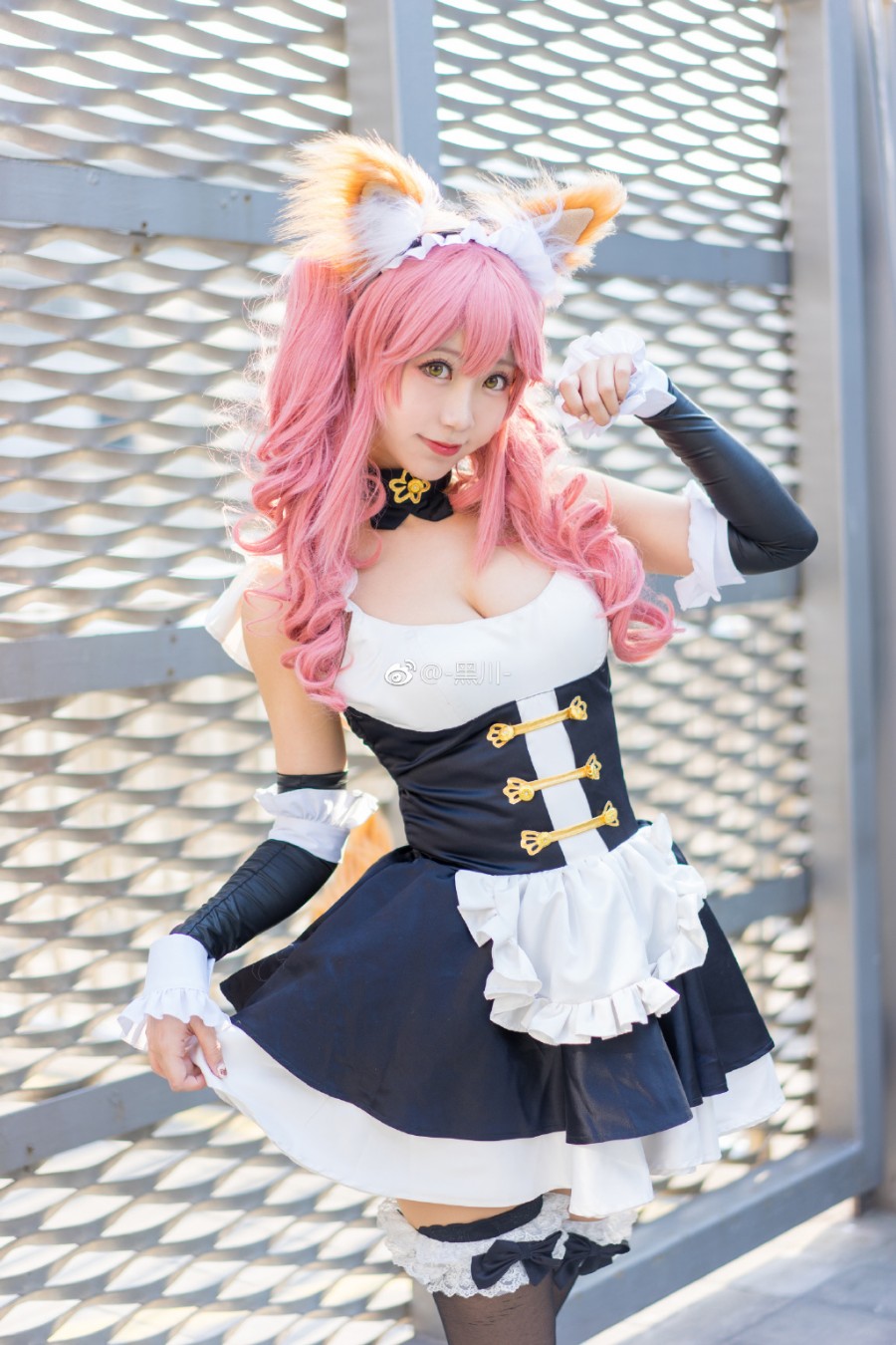 逆天颜值Coser「黑川」呆萌模样让粉丝瞬间恋爱了！插图8