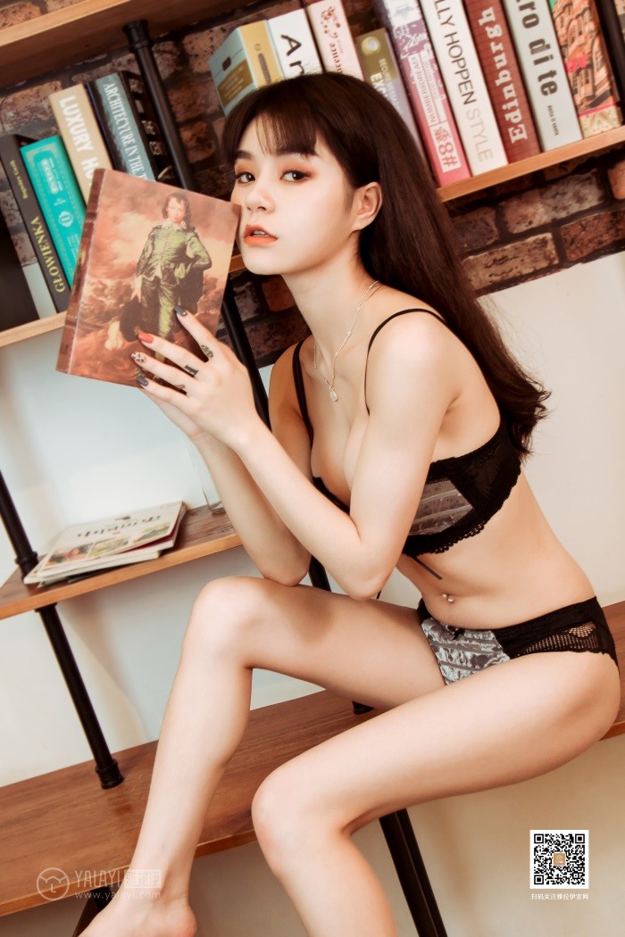 [YALAYI雅拉伊] 2019.08.07 No.362 图书馆精灵 模特蓉蓉 [42P/442MB]插图1