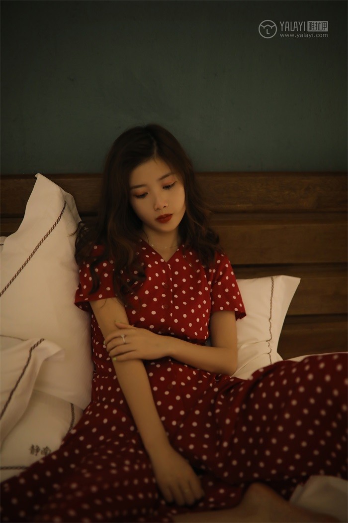 [YALAYI雅拉伊] 2019.07.23 No.347 失眠夜 模特圈圈 [41P/368MB]插图1