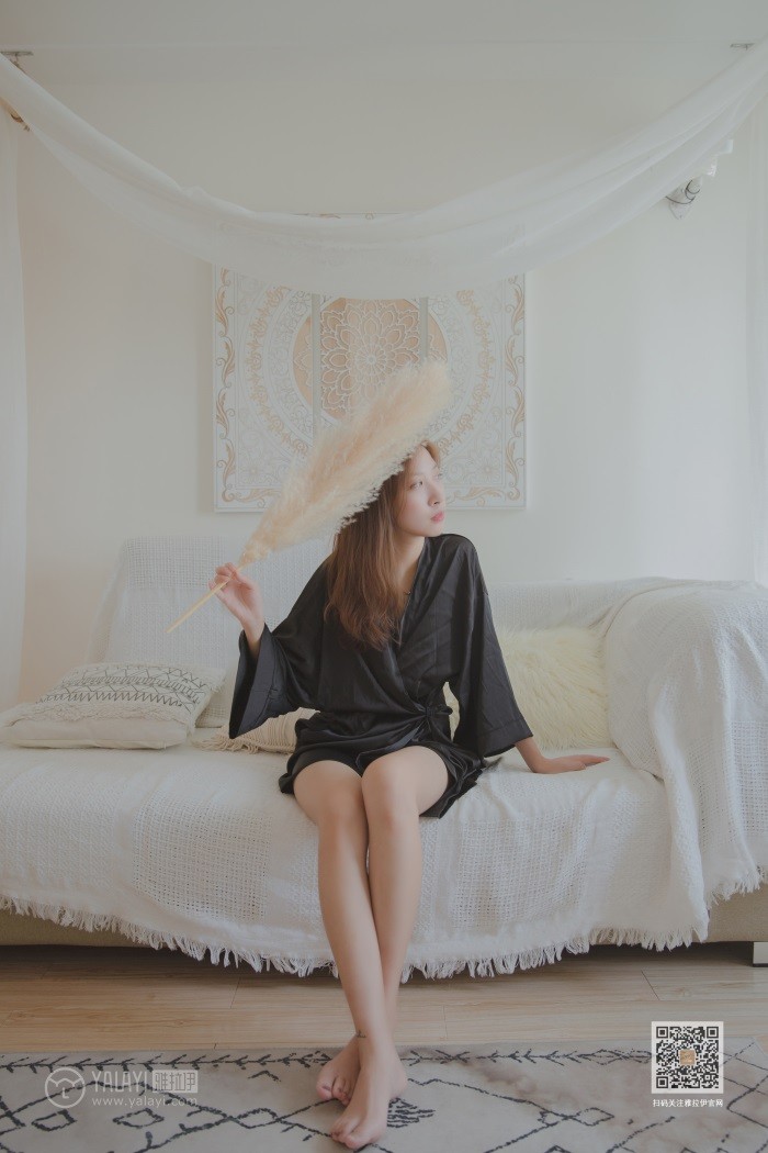 [YALAYI雅拉伊] 2019.09.30 Vol.416 白加黑 蓝心 [49+1P/468MB]插图2