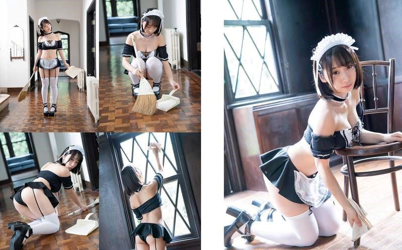 《伊织萌钕仆写真特辑》我可以一整天看着她擦桌子都没有问题插图 《伊织萌钕仆写真特辑》我可以一整天看着她擦桌子都没有问题插图