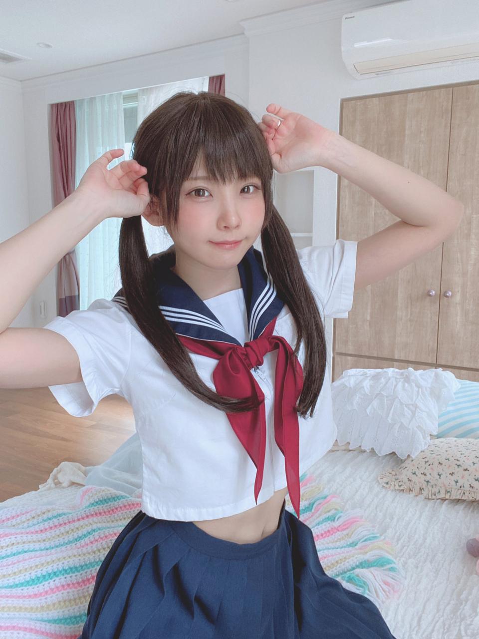 JK双马尾《女高中生Enako是我老婆》止不住的妄想这不就是梦寐以求的另一伴吗插图 JK双马尾《女高中生Enako是我老婆》止不住的妄想这不就是梦寐以求的另一伴吗插图