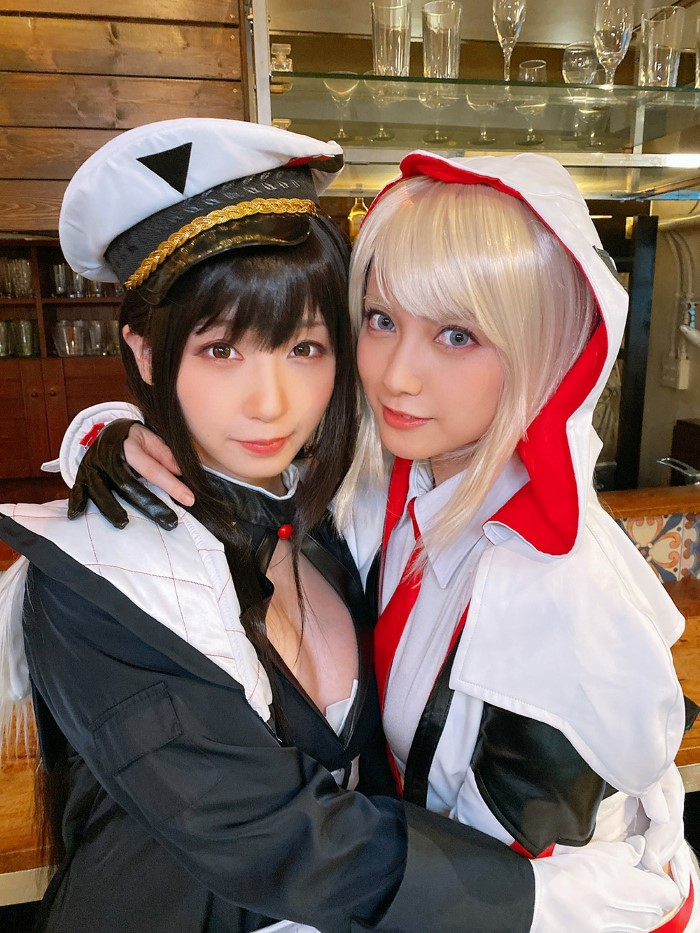 梦幻共演《桃月梨子+伊织萌》荒野行动×东京喰种合作活动一起拍写真插图1 梦幻共演《桃月梨子+伊织萌》荒野行动×东京喰种合作活动一起拍写真插图1