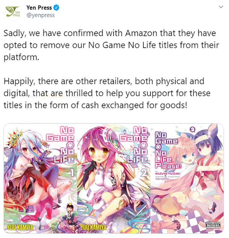 《欧美亚马逊轻小说下架潮》罗莉漫画家警告不该隔岸观火 以为日本很自由其实早就没未来插图1 《欧美亚马逊轻小说下架潮》罗莉漫画家警告不该隔岸观火 以为日本很自由其实早就没未来插图1