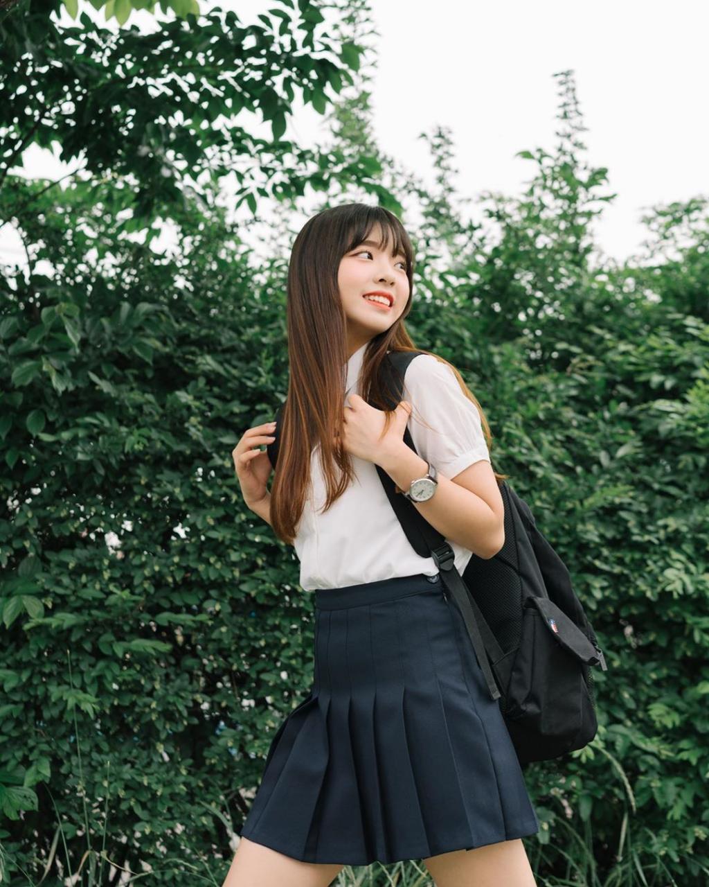 清纯学生妹「아희」甜萌气质仿佛初恋 「水汪大眼+无辜小脸」绝对无敌啊插图4 清纯学生妹「아희」甜萌气质仿佛初恋 「水汪大眼+无辜小脸」绝对无敌啊插图4