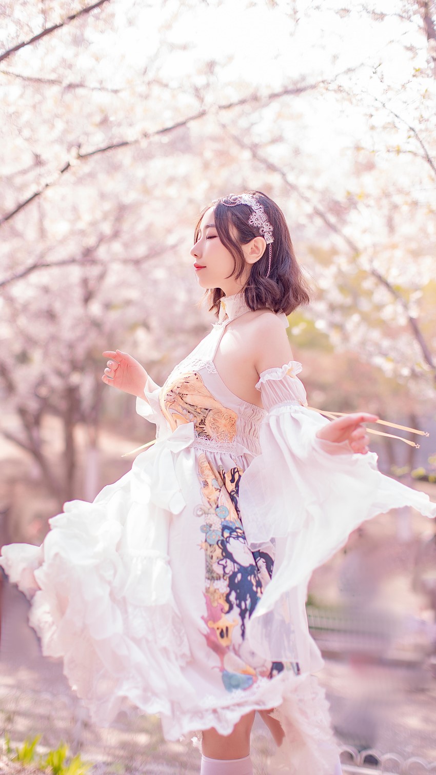 穆零Mu0 –  樱花盛开的季节 [19P/20MB]插图