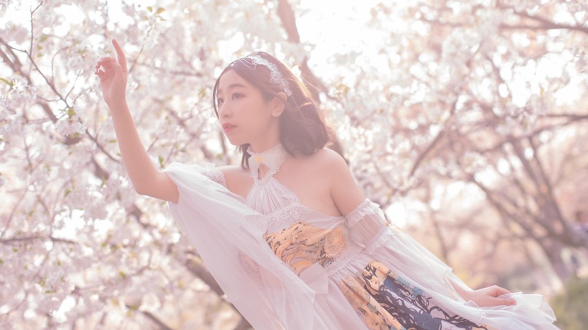 穆零Mu0 –  樱花盛开的季节 [19P/20MB]插图2