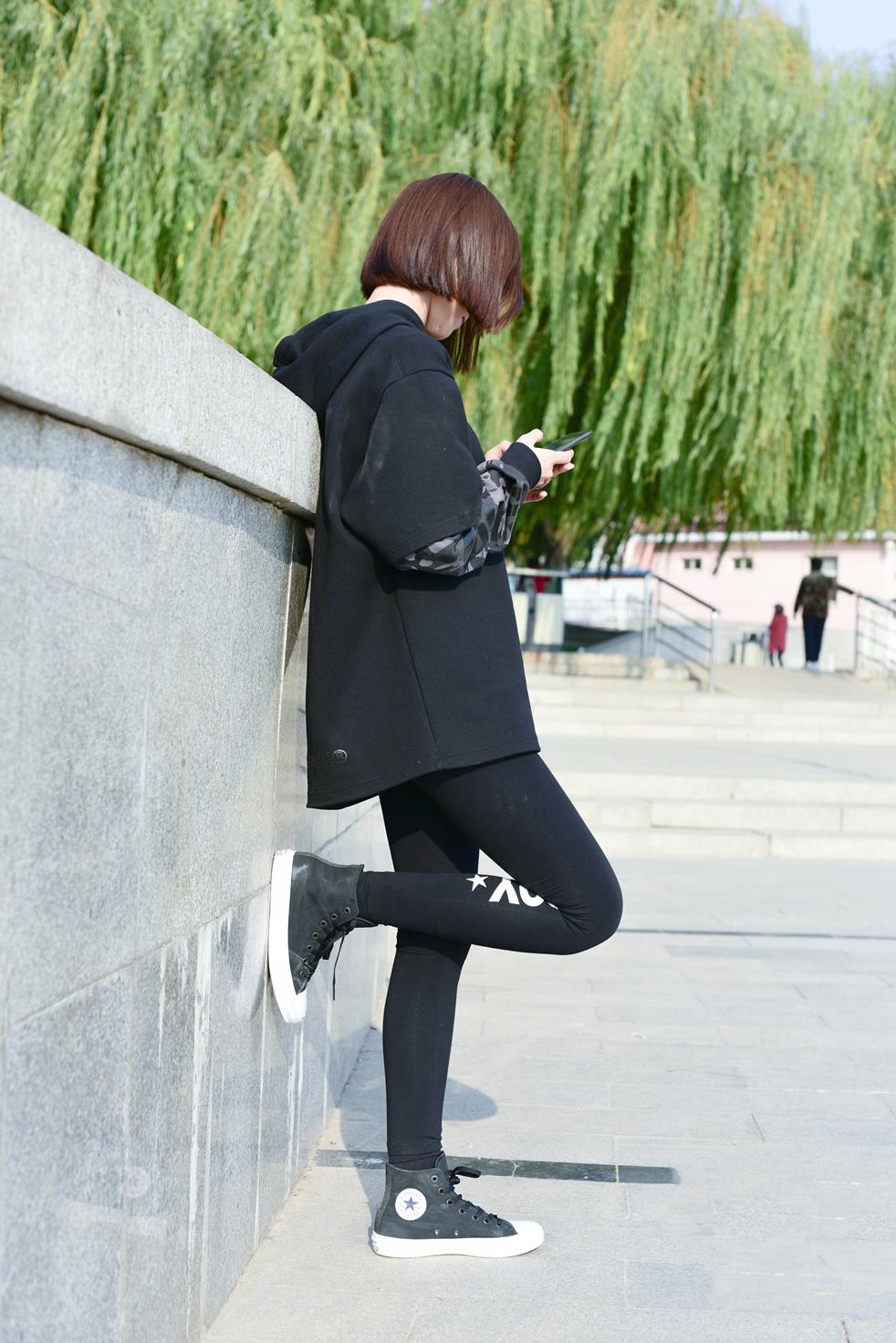 开膛手195期舞蹈生帆布鞋白棉袜 [303P/1V/1.71G]插图