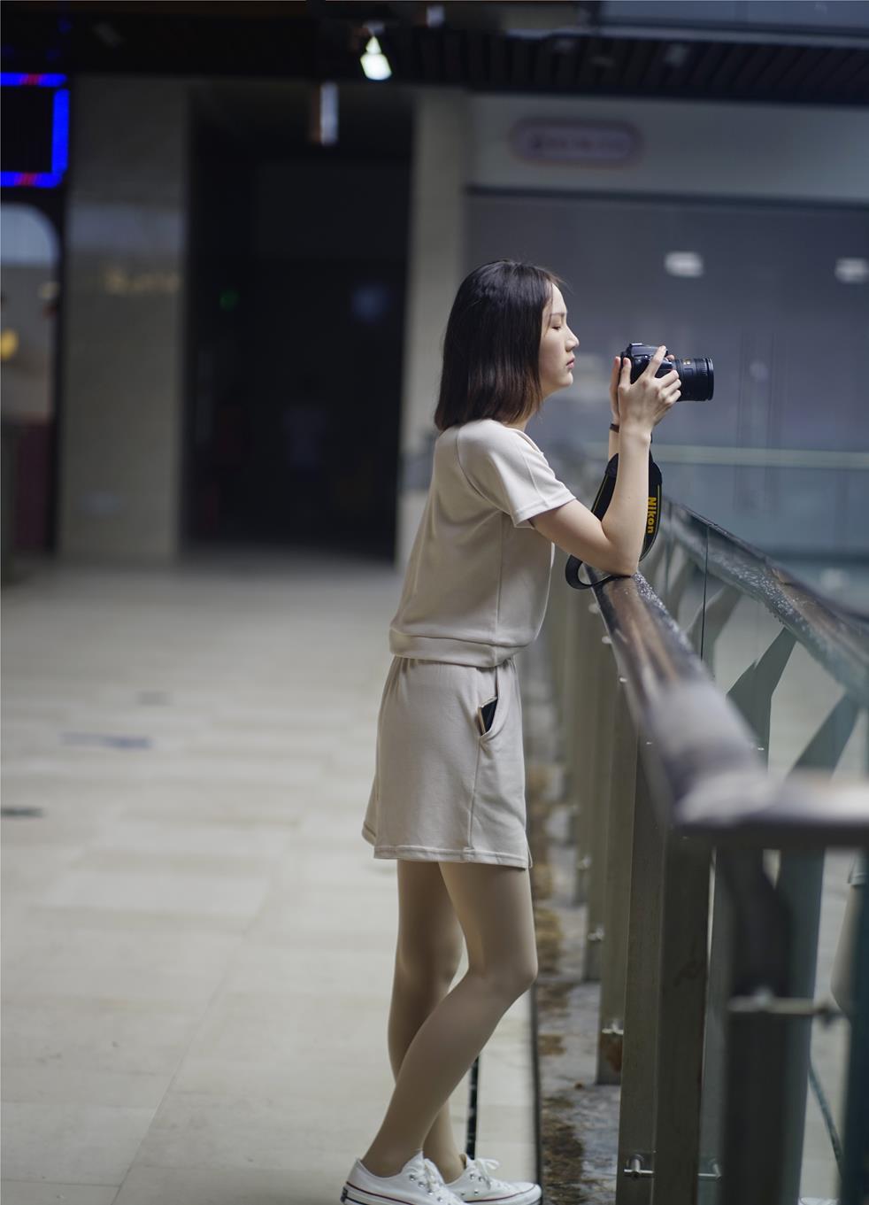 初夏女神044期 大发《生活VLOG》时尚短裤套装 [131P/1V/6.83G]插图3