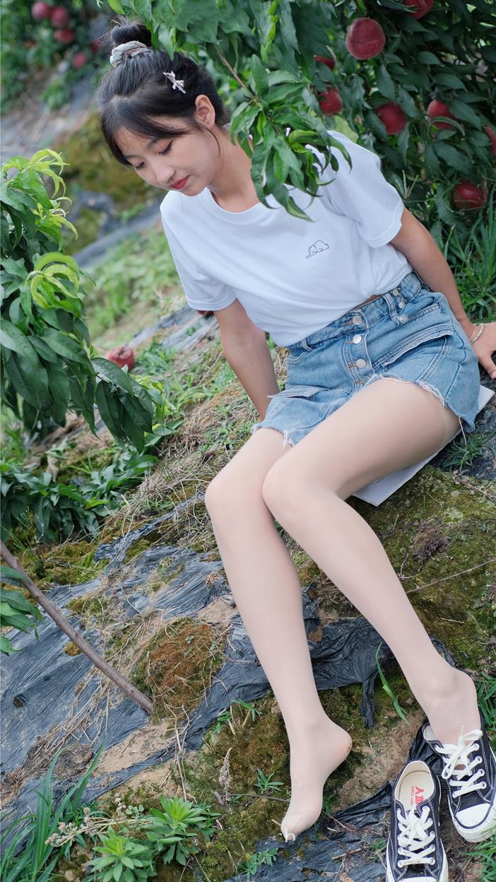 初夏女神 050期 双双、点点~《桃园姐妹》共赴摘桃的美好一天 [172P/1V/6.34G]插图5