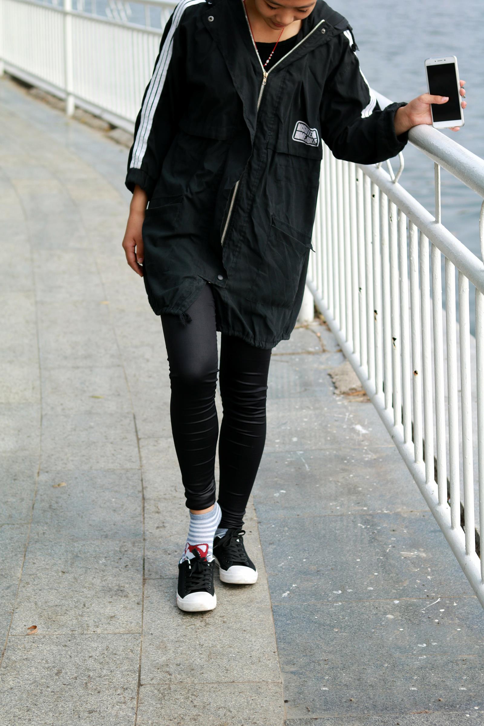 开烫手杰克 158期 小黑裤帆布鞋棉袜 [266P/1V/933M]插图3