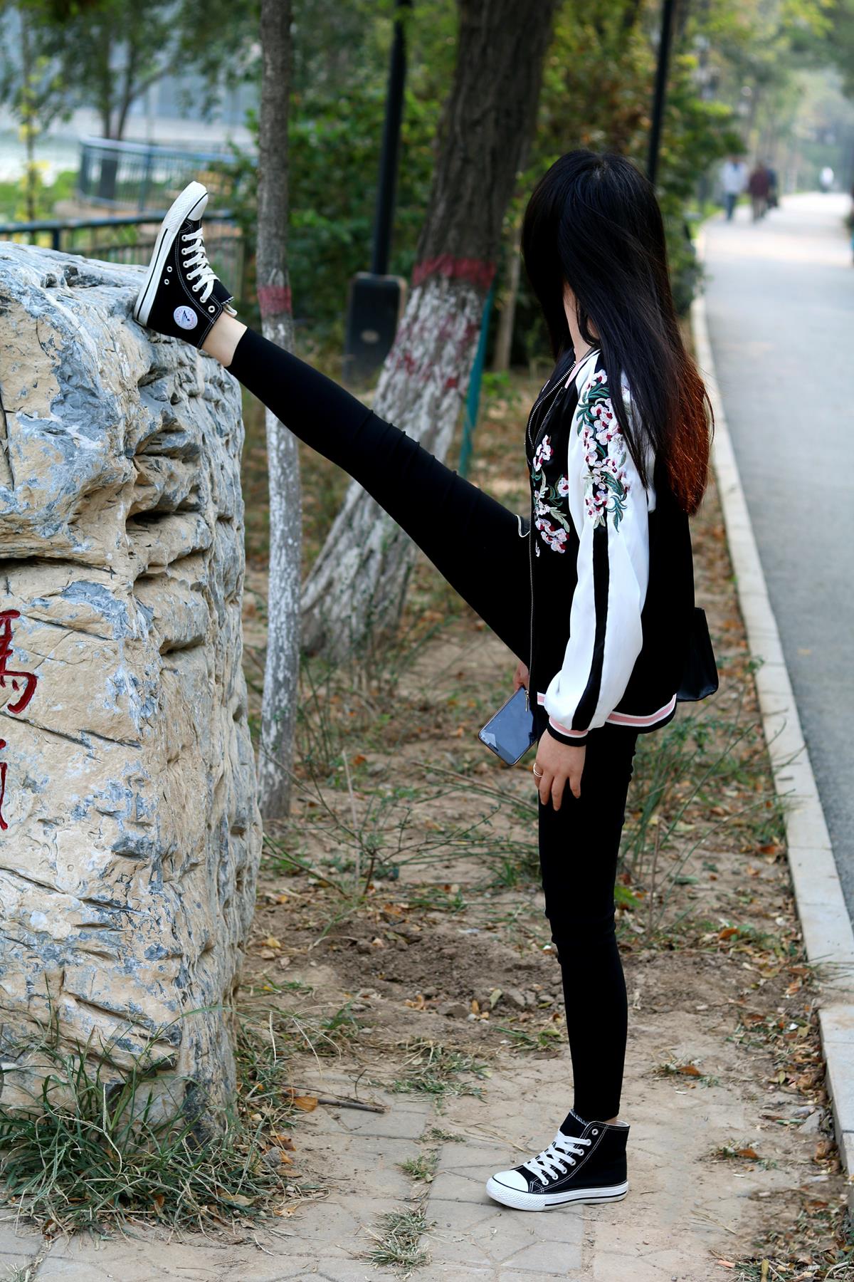 开膛手杰克 145期 高帮帆布鞋黑色船袜脚 [402P/1V/1.24G]插图6