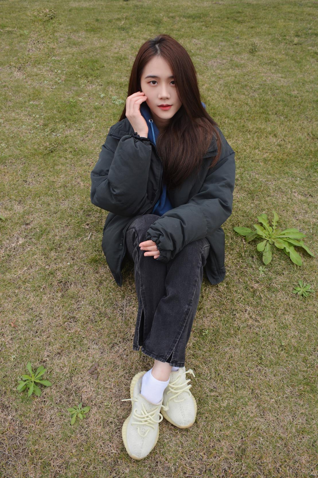 织梦映像 像风如你完整版牛仔裤白棉袜裸足椰子鞋 [150P/1V/5.17G]插图5