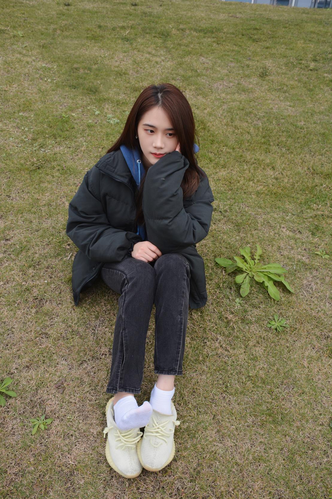 织梦映像 像风如你完整版牛仔裤白棉袜裸足椰子鞋 [150P/1V/5.17G]插图6