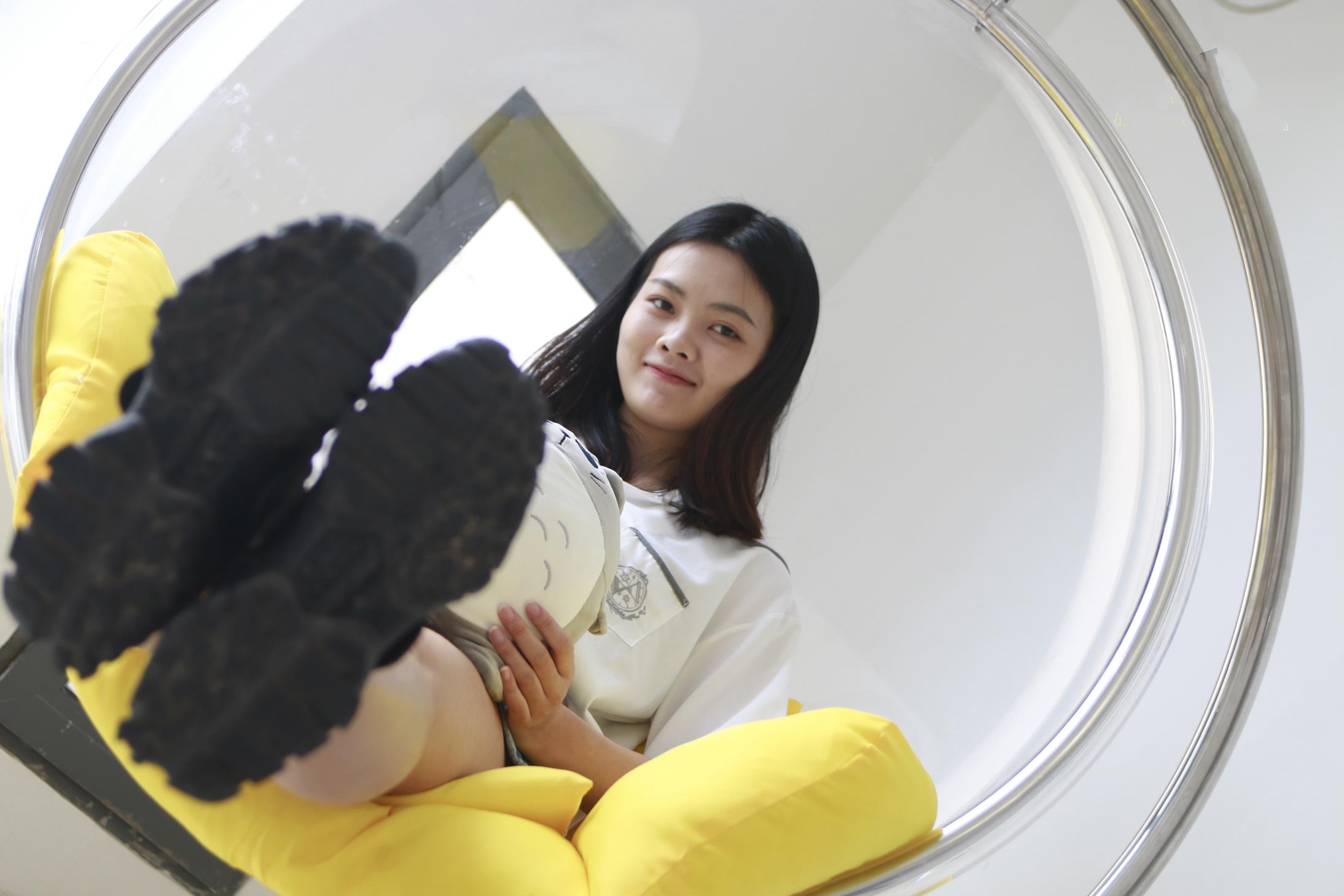 鱼鱼足影 第084期 芸芸39码棉船袜脚 [173P/1V/792M]插图1