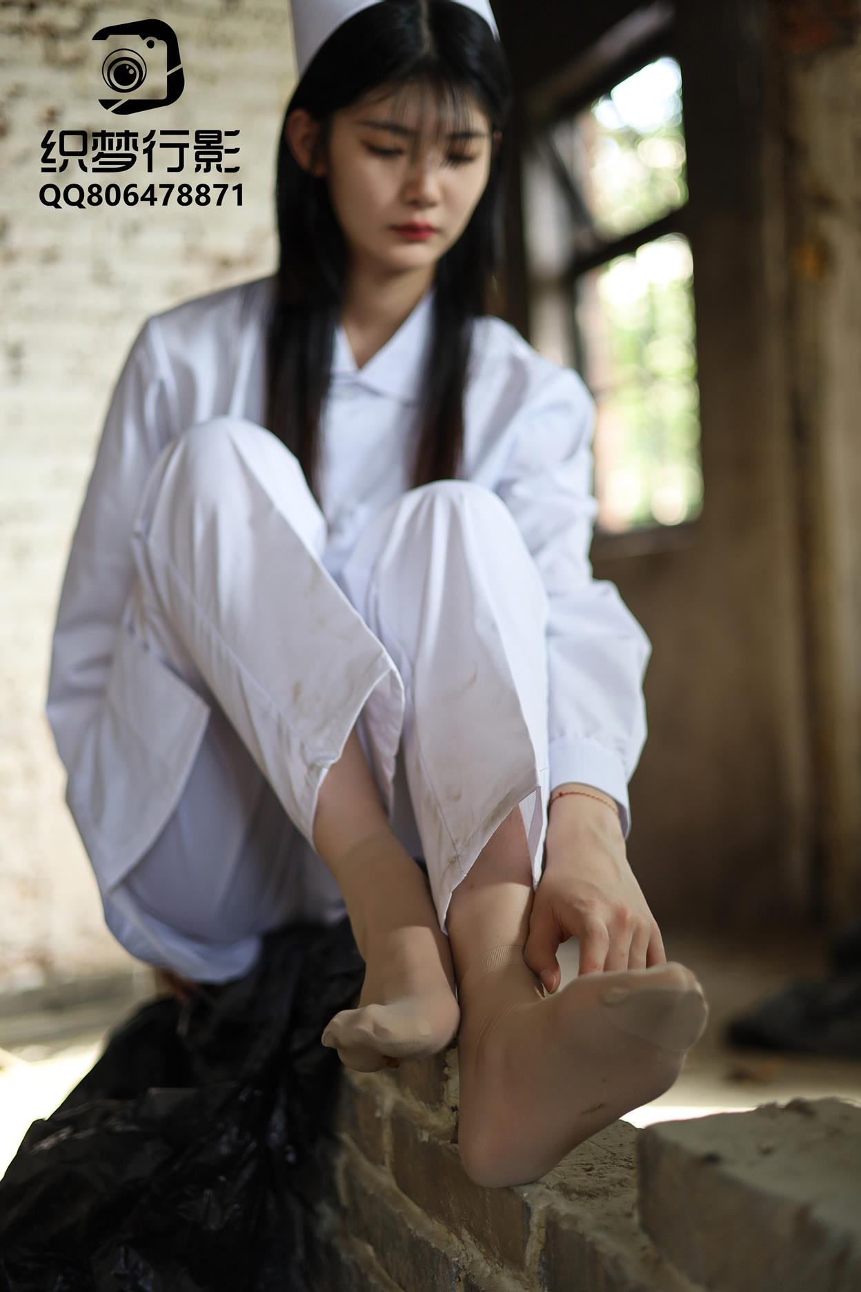 织梦映像 白衣苍颜互士装白袜子 [330P/2V/10.9G]插图7