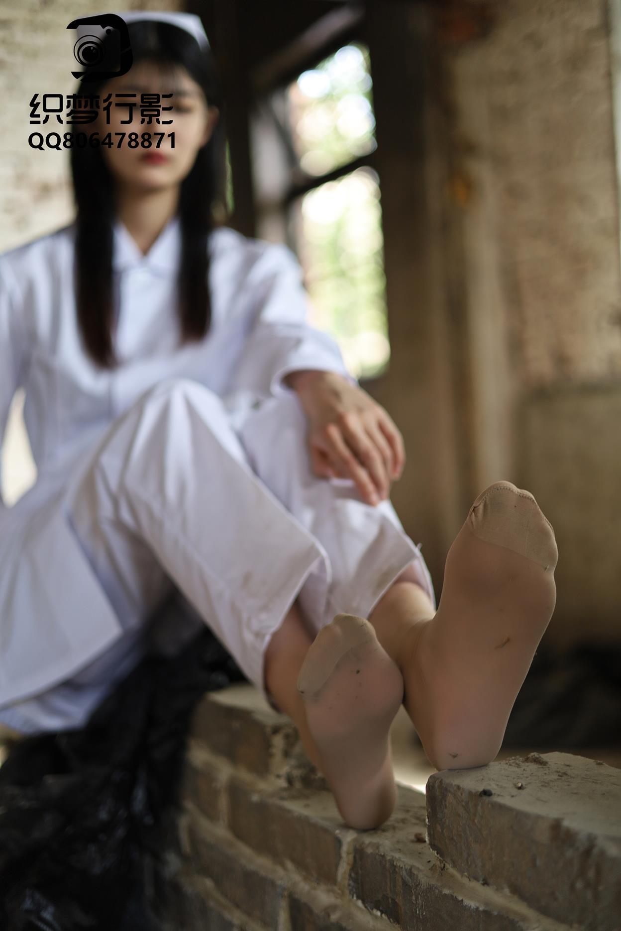 织梦映像 白衣苍颜互士装白袜子 [330P/2V/10.9G]插图8