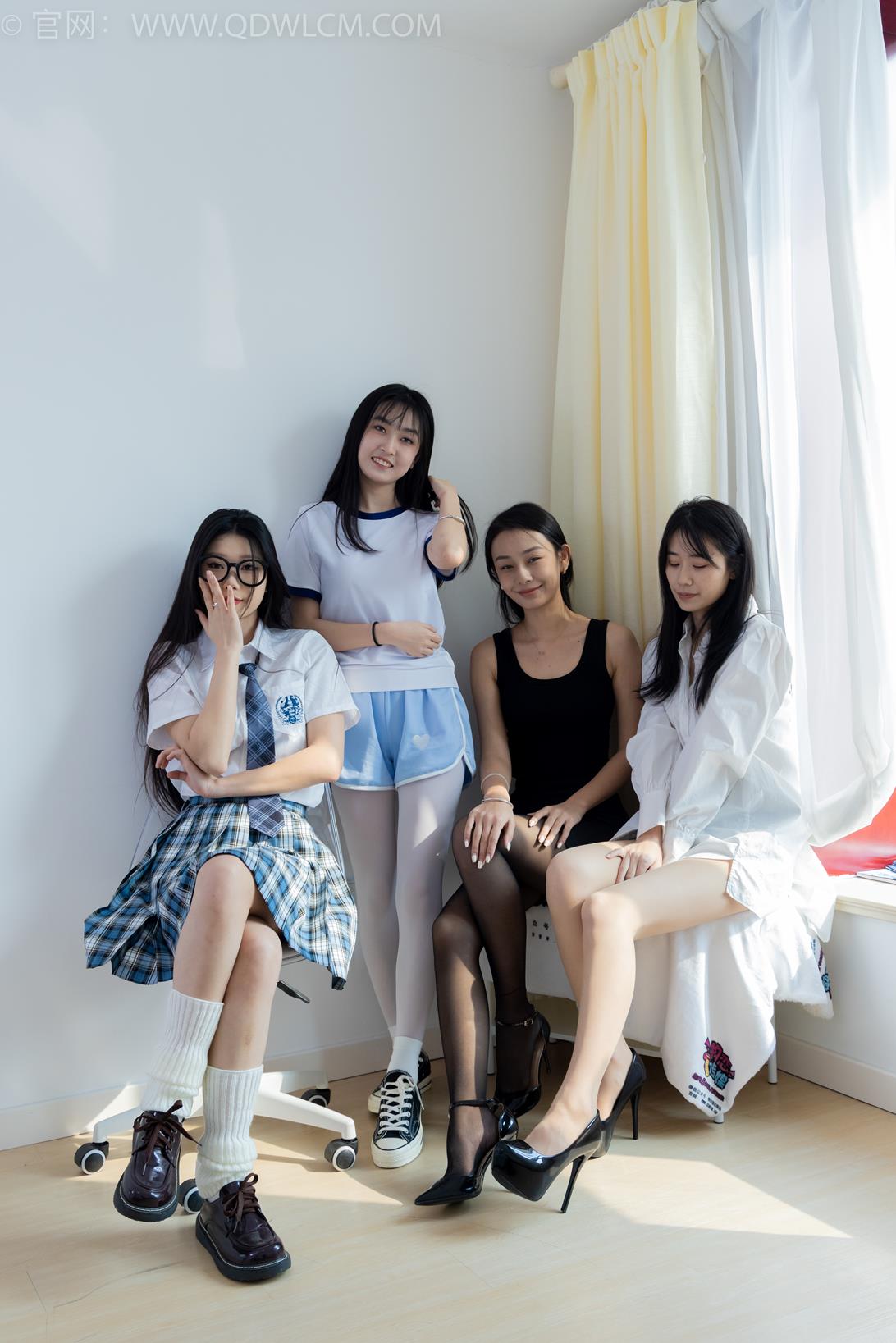 勿恋传媒 1851期 菜菜岚岚小竹嘉木新春快乐脚底抹酸奶剧情 [166P/1V/6.7G]插图