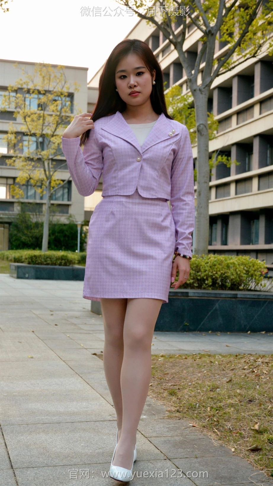 月下摄影 NO.002 茜茜~[面试正装] 提前感受下步入社会后面试工作得正装！[140P/1V/7.14G]插图6