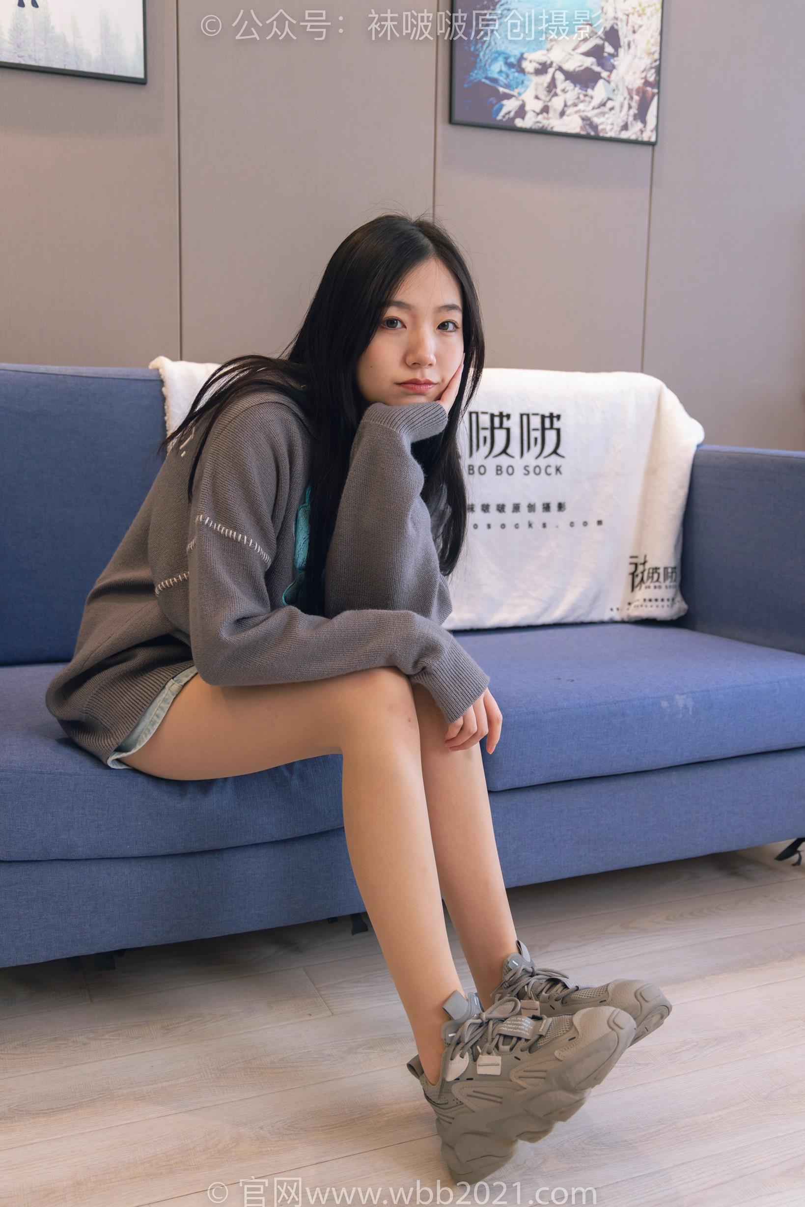 袜啵啵 354常规版 小甜豆运动鞋肉丝脚[140P/1V/4.01G]插图1