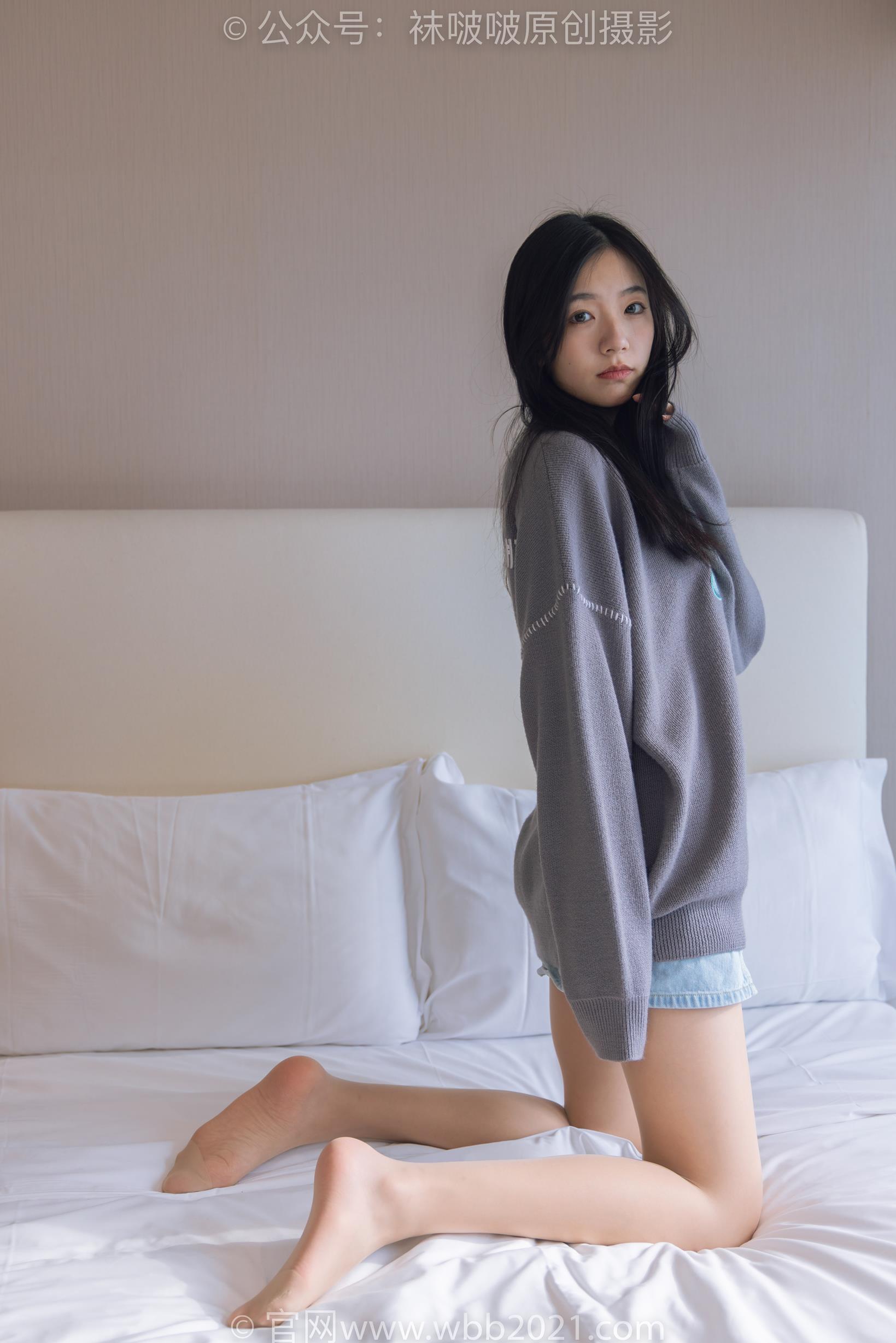 袜啵啵 354常规版 小甜豆运动鞋肉丝脚[140P/1V/4.01G]插图6