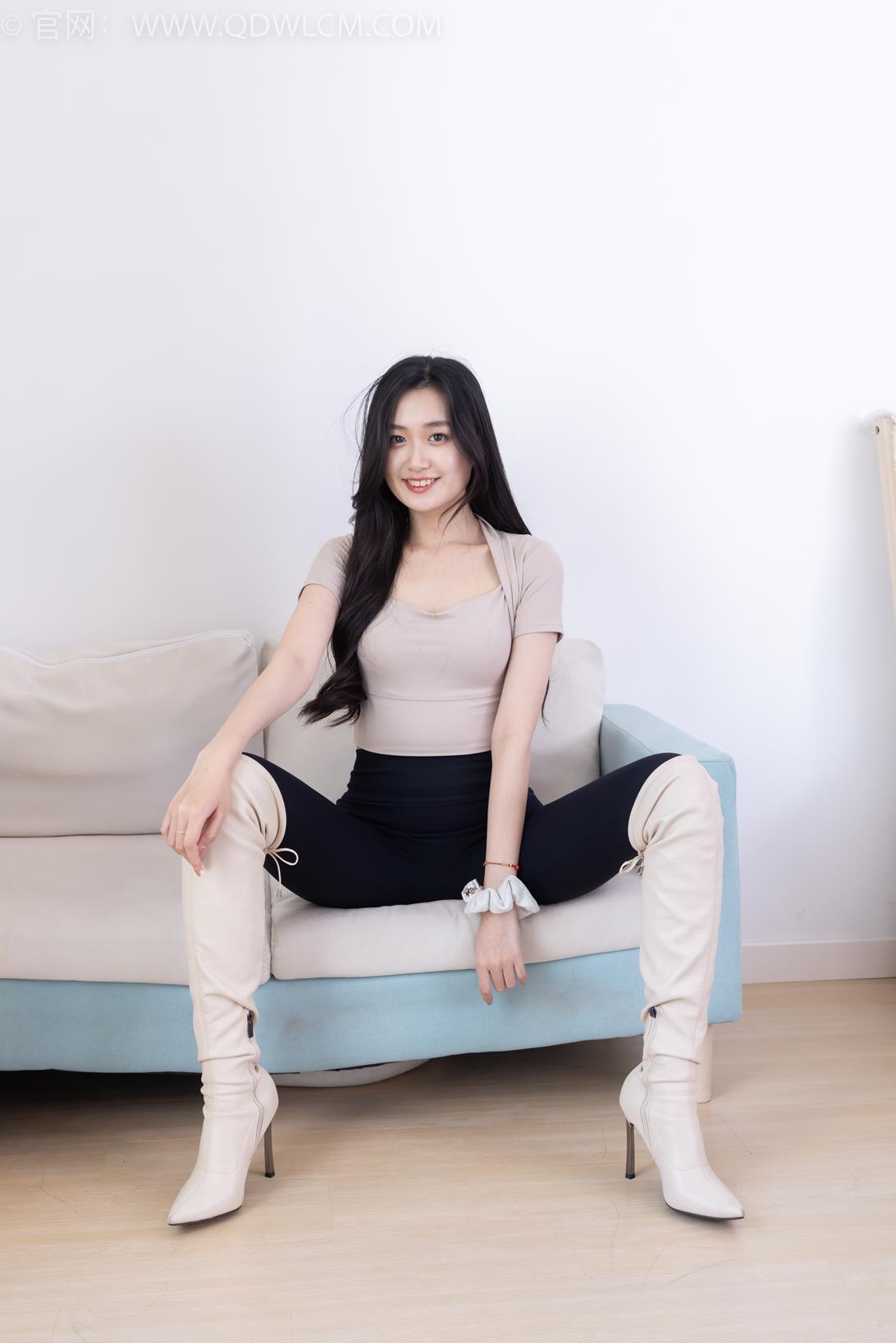 勿恋传媒1950期敏敏-山海长筒靴白棉袜仅身裤[170P/1V/4.15G]插图7