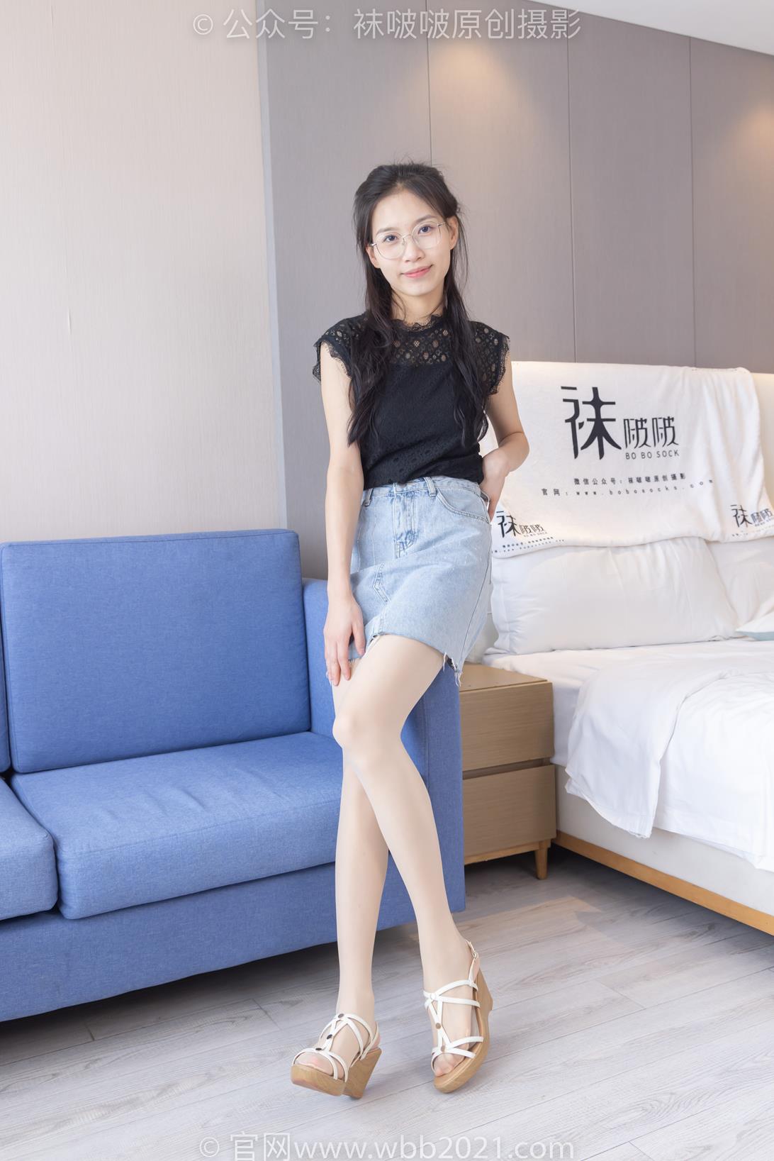 袜啵啵 380期花絮版 芝士高跟凉鞋平底鞋肉丝脚[150P/1V/5.9G]插图1