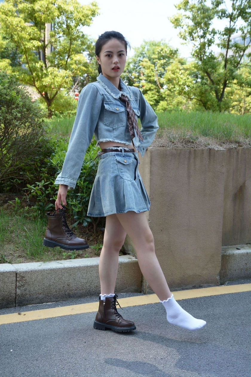 百合无水印（926照片+29分钟花絮）-025/冰糖~《牛仔女孩》[926P/1V/16.82G]插图5