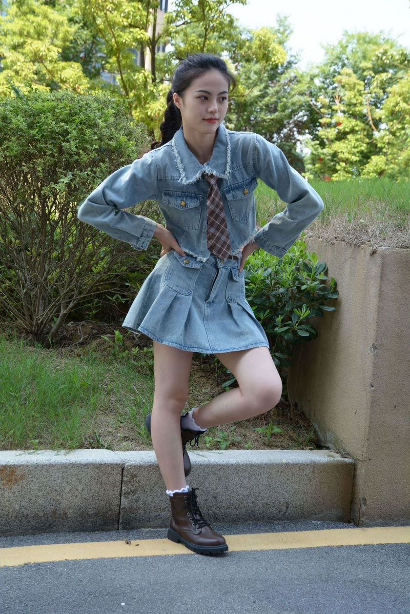 百合无水印（926照片+29分钟花絮）-025/冰糖~《牛仔女孩》[926P/1V/16.82G]插图1