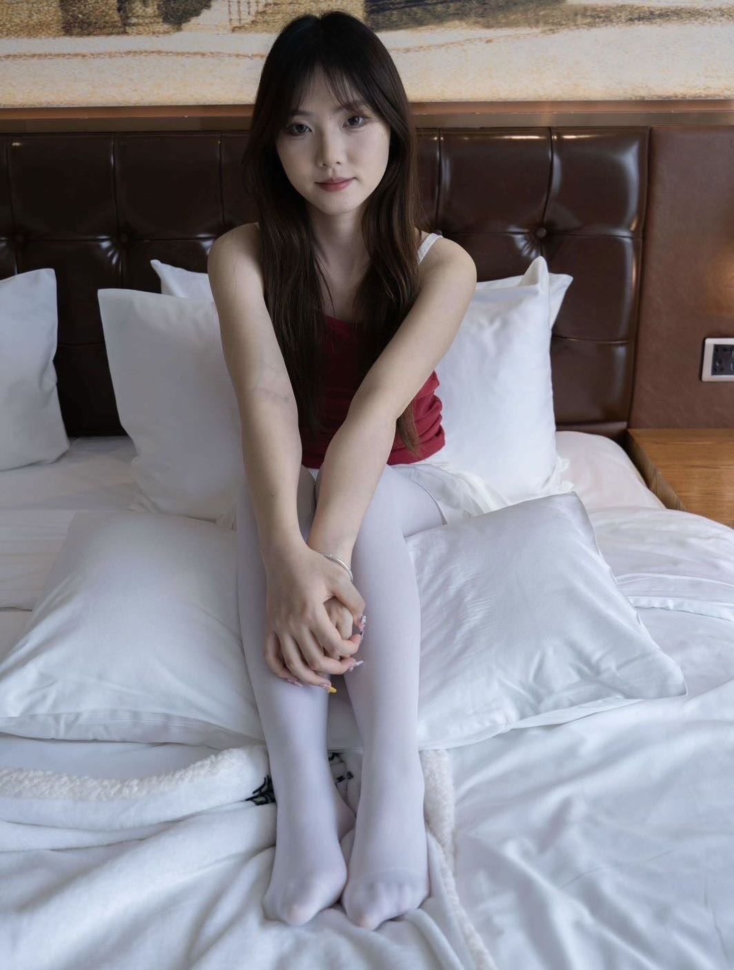 甜予摄影 NO.089 璇璇-板鞋、厚白丝[136P/2V/10.42GB]插图7