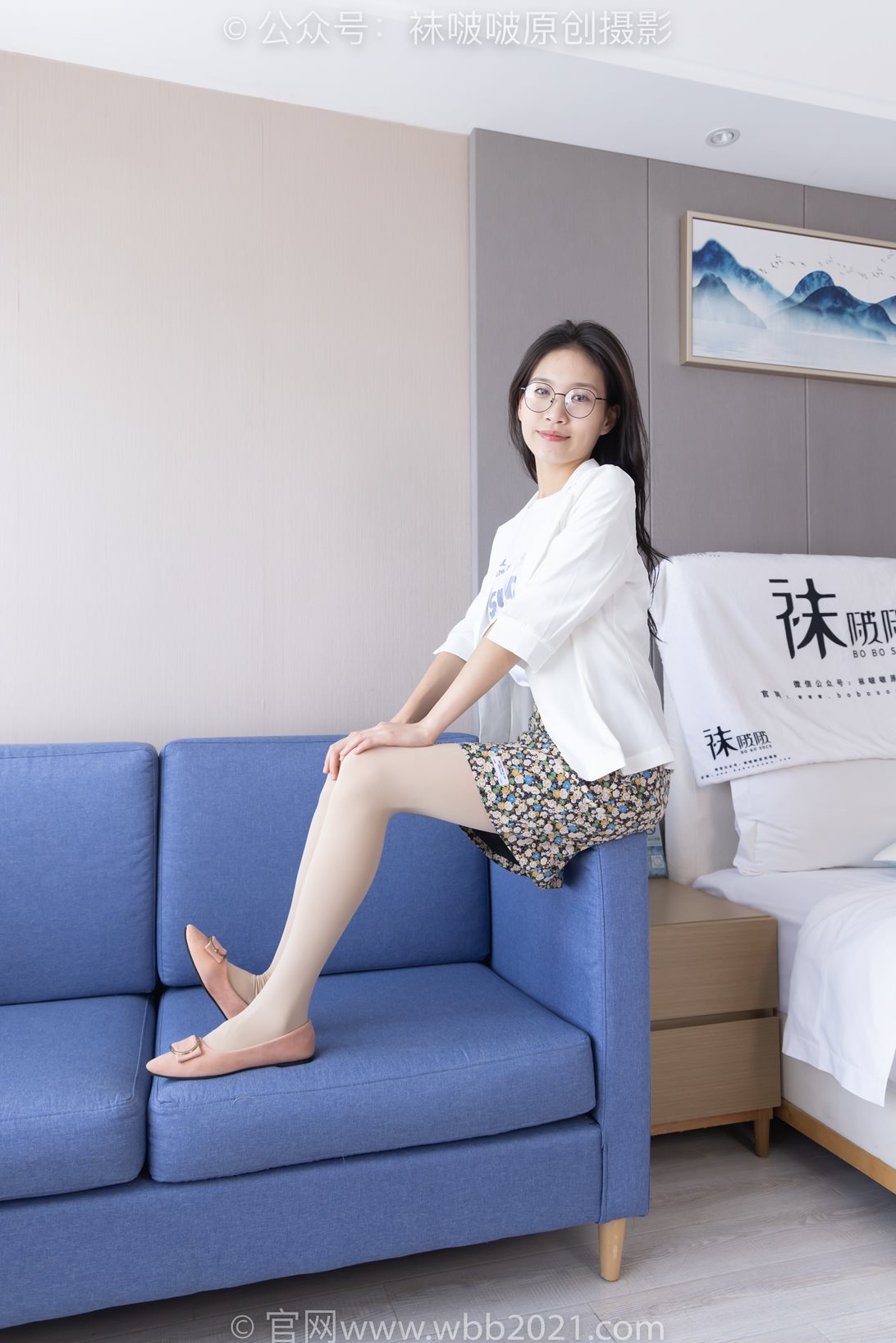 袜啵啵439期：芝士-平底鞋、厚肉丝[150P/1V/5.72G]插图2