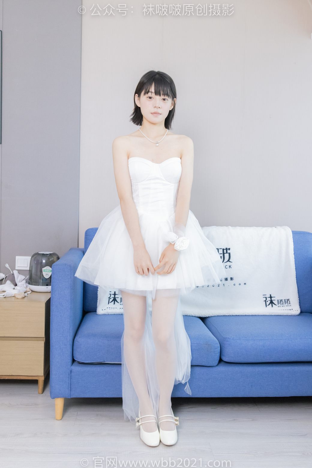 袜啵啵443期花絮版：糯米-高跟鞋、白丝（脚尖加固款）、裸足 [140P/1V/6.32G]插图8