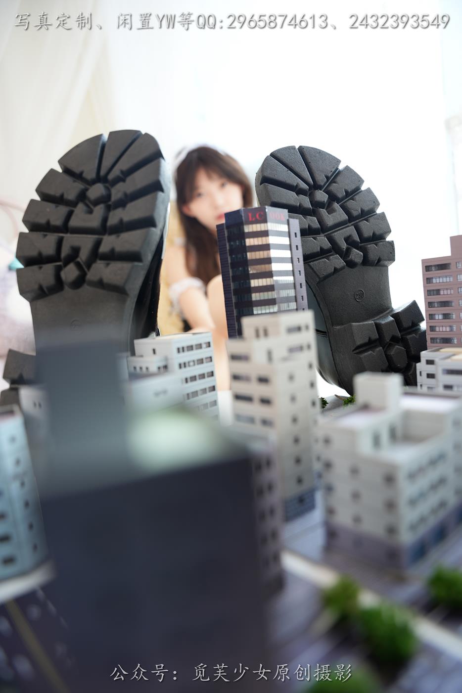 觅芙少女NO.244若若—梦境误入小人国，化身巨人少女 [203P/1V/2.05G]插图